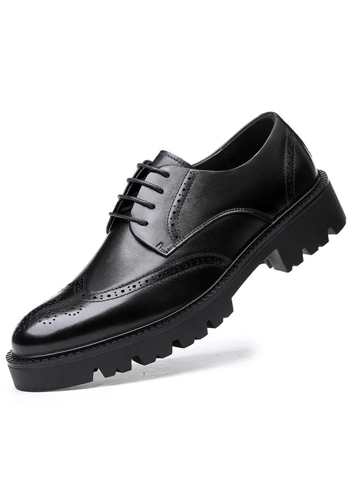 New Men's Business Leather Shoes