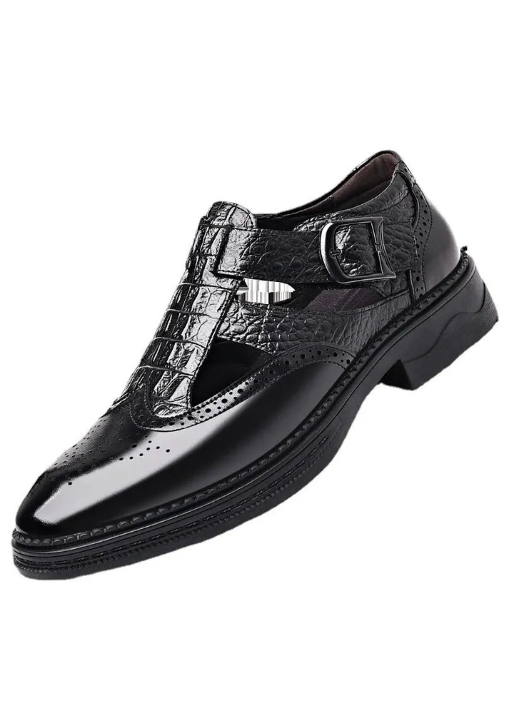 New Men's Business Leather Shoes