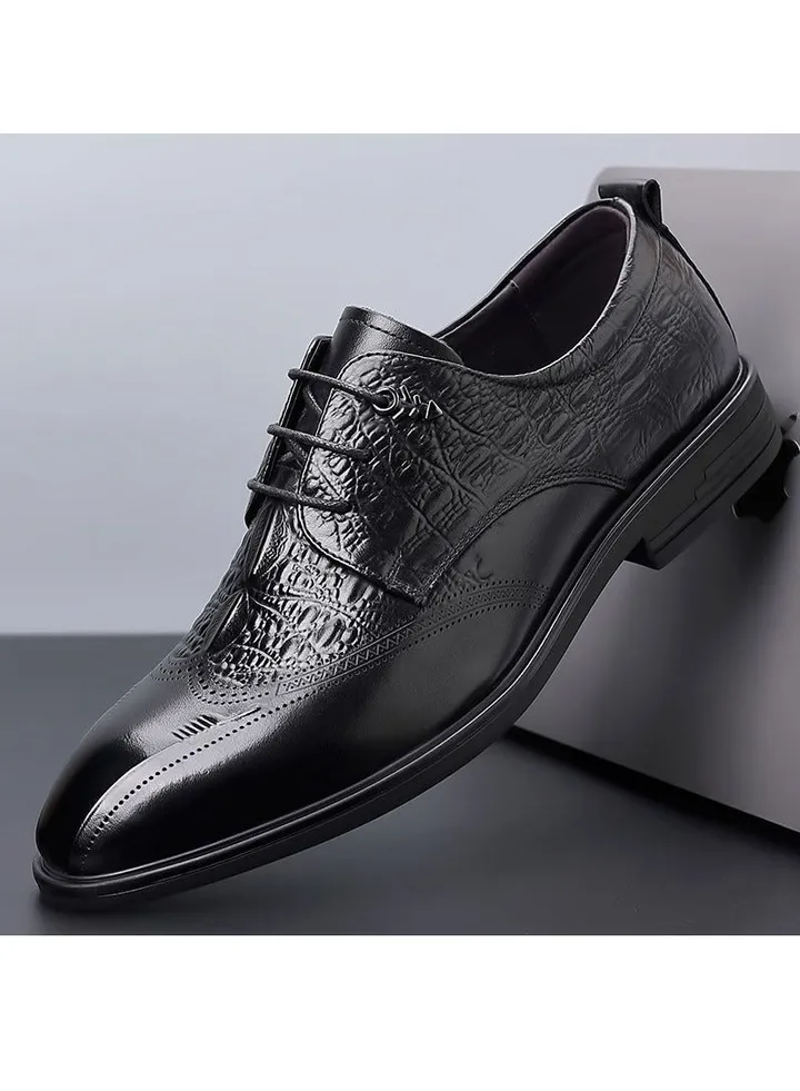 New Men's Business Leather Shoes
