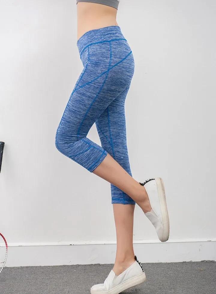 Women's Sports High Waist Cationic Yoga Pants
