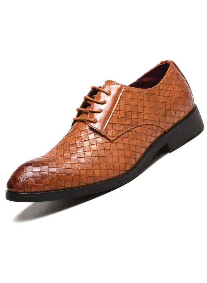 New Men's Business Leather Shoes