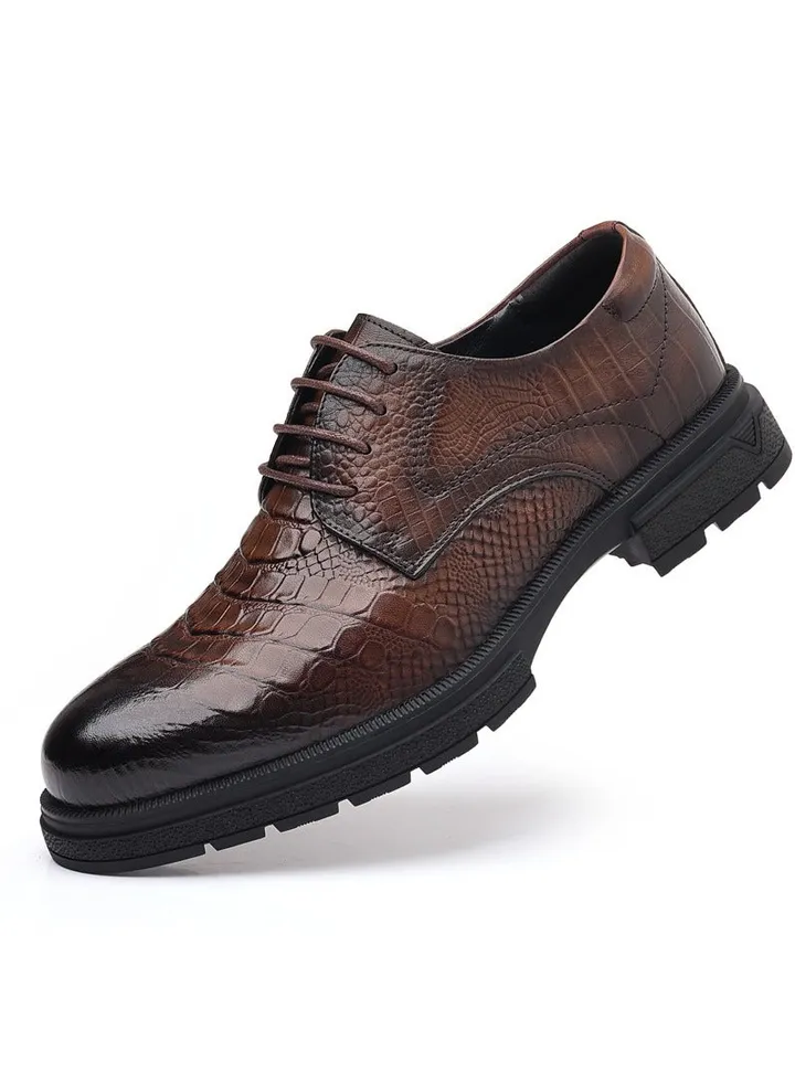 New Men's Business Leather Shoes