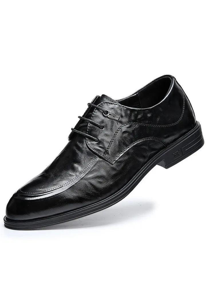New Men's Business Leather Shoes
