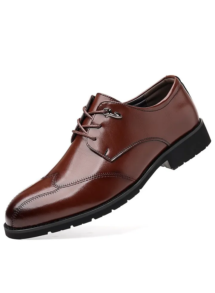 New Men's Business Leather Shoes