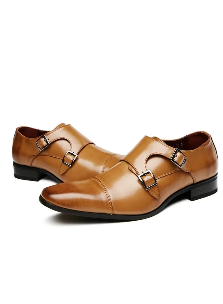 New Men's Business Leather Shoes