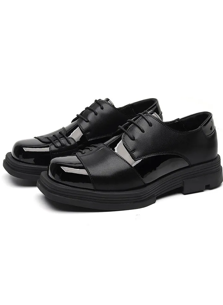 Versatile Retro Casual Leather Shoes