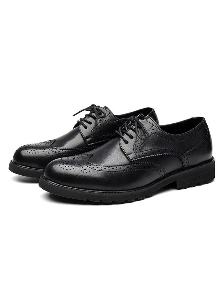 Versatile Retro Casual Leather Shoes