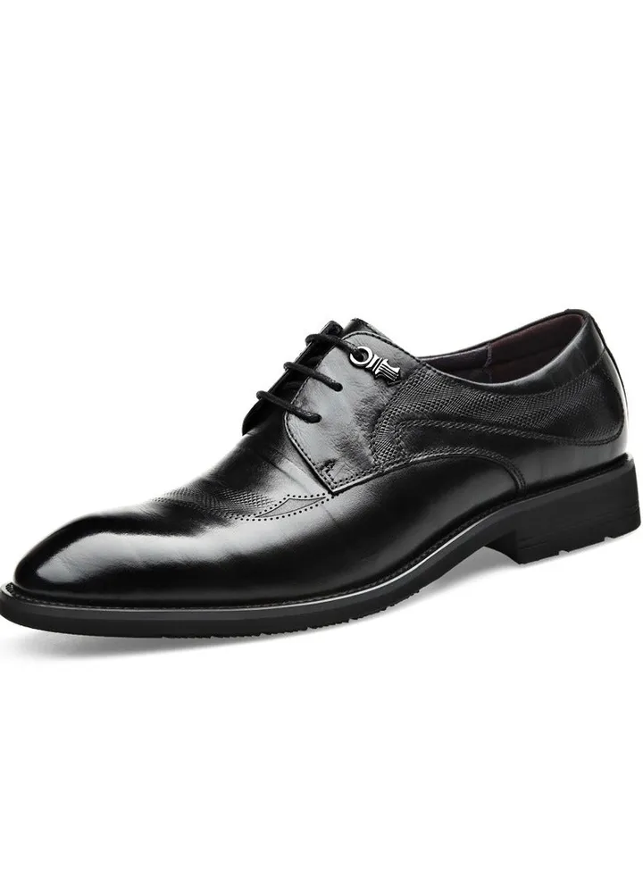 Versatile Retro Casual Leather Shoes