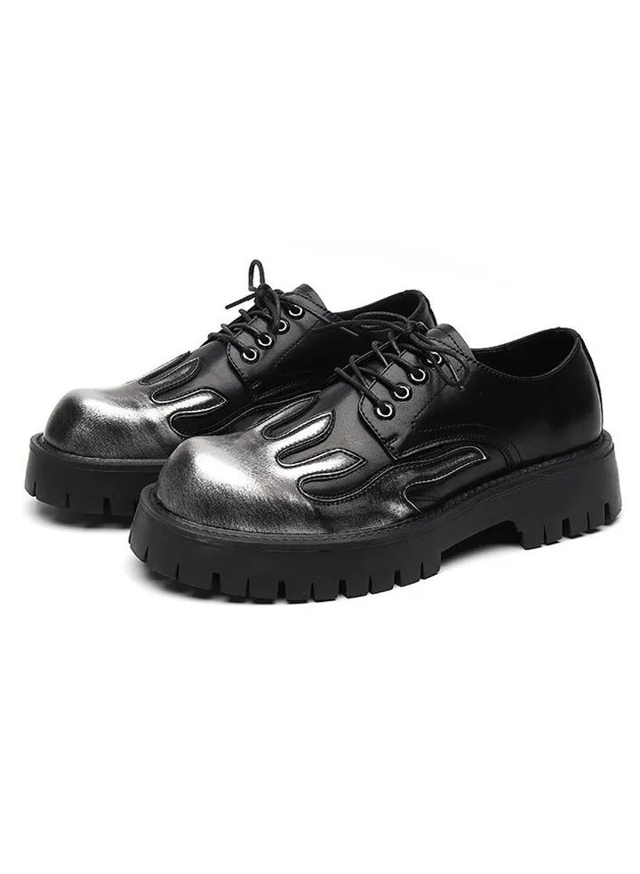 Versatile Retro Casual Leather Shoes