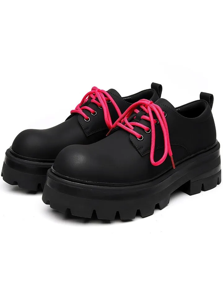 Versatile Retro Casual Leather Shoes