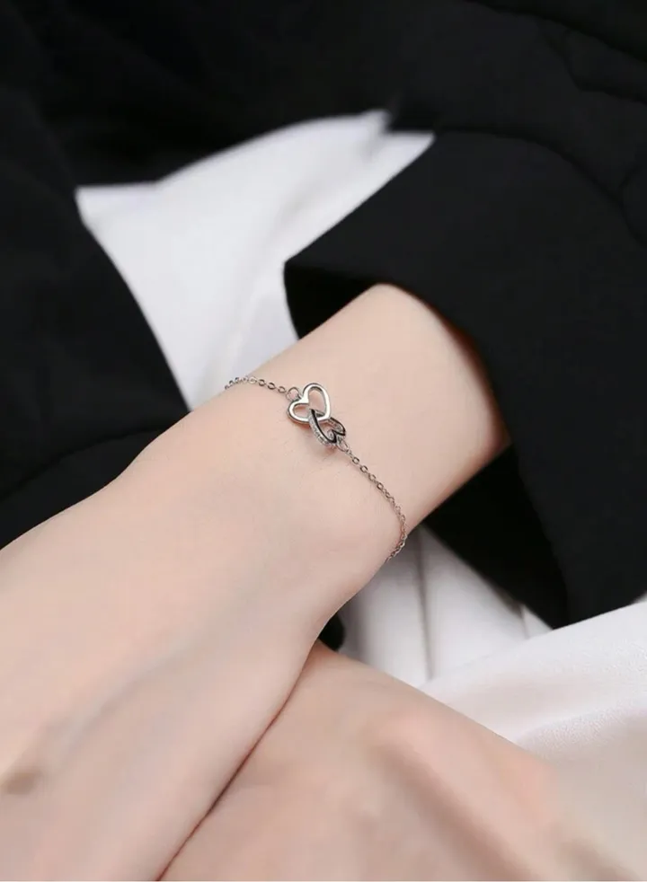 Women's Elegant 925 Sterling Silver Bracelet