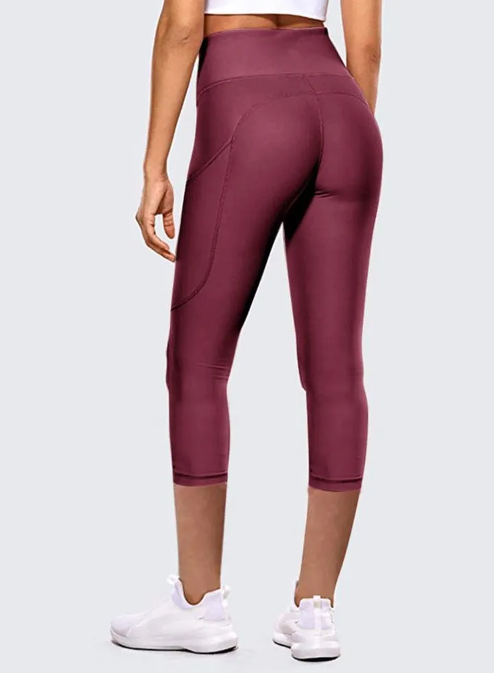 Women's Sports High Waist Hip Lifting Quarter Tight Yoga Pants