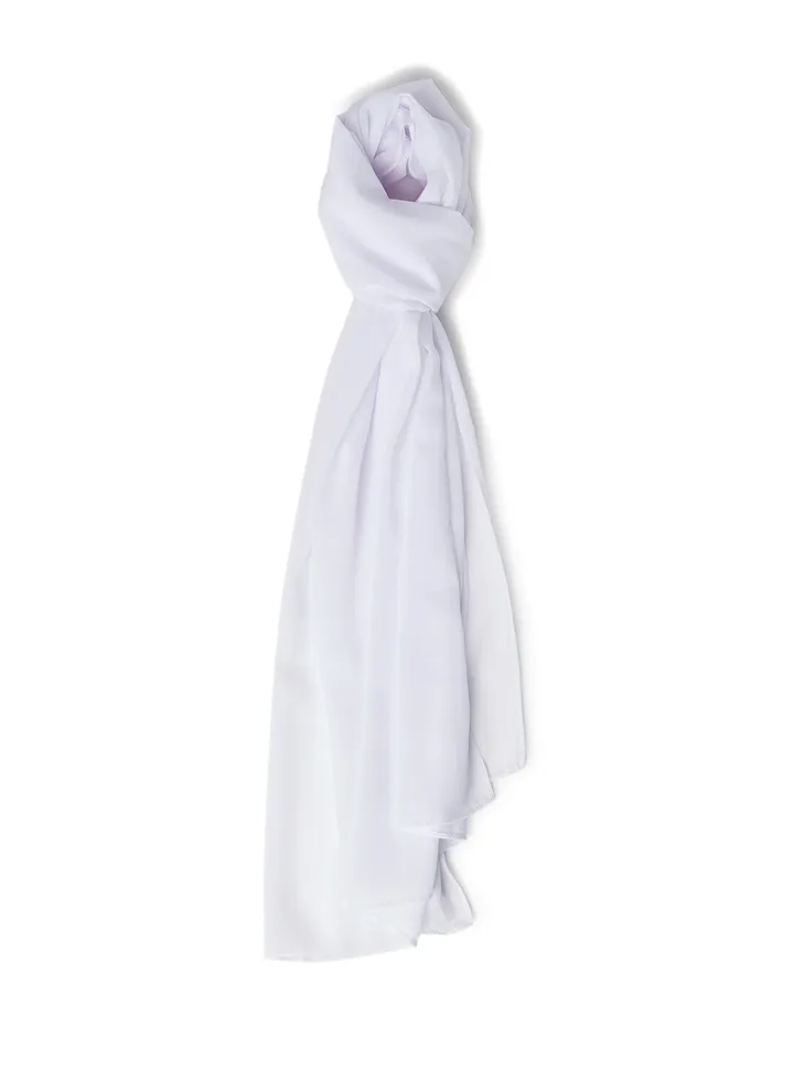 Solid Hijab White