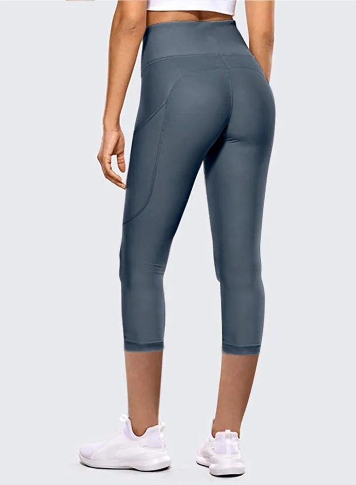 Women's Sports High Waist Hip Lifting Quarter Tight Yoga Pants