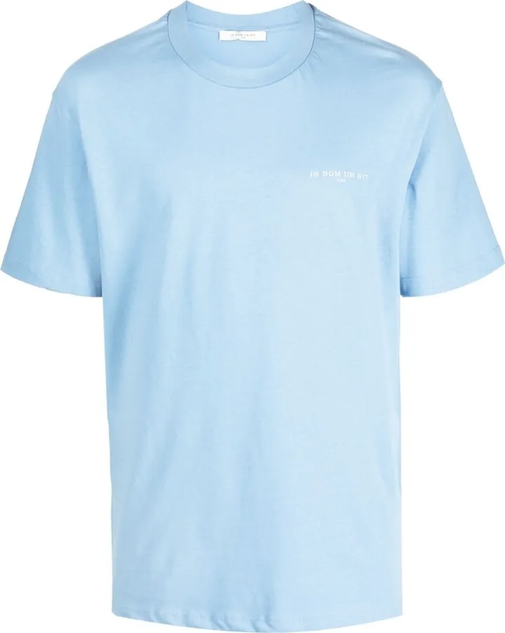 logo-print cotton T-shirt