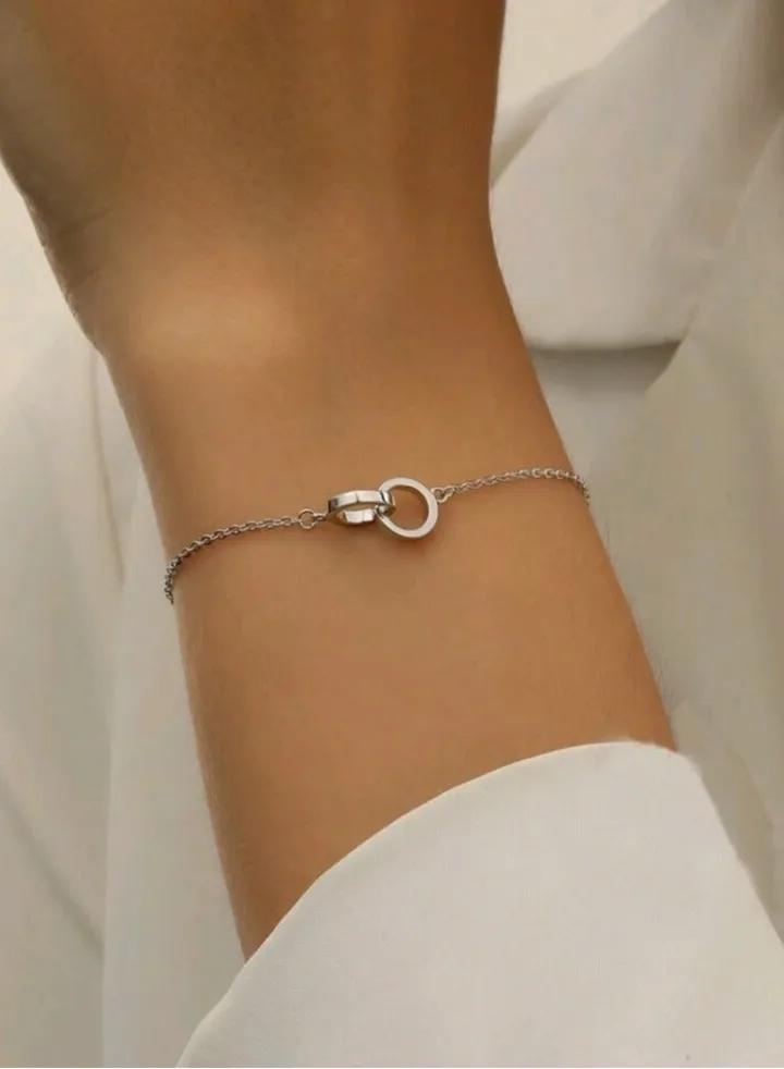 Pure 925 Sterling Silver Bracelet For Women