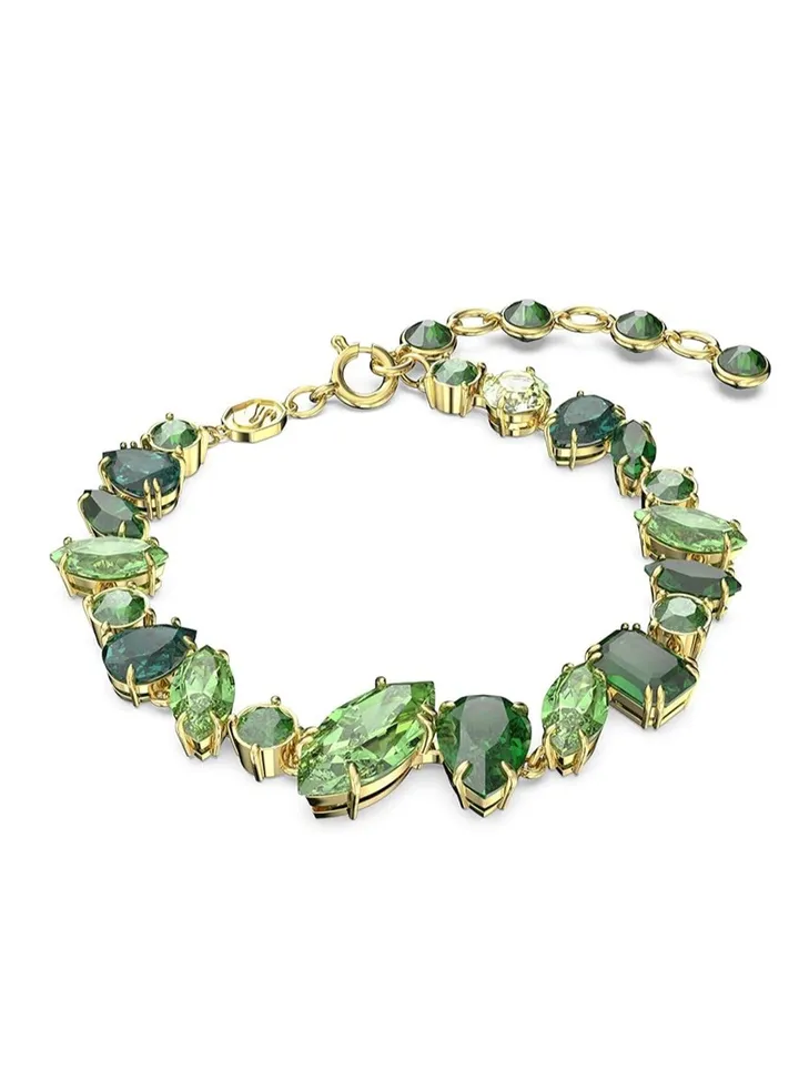SwarovskI Green Gem Bracelet