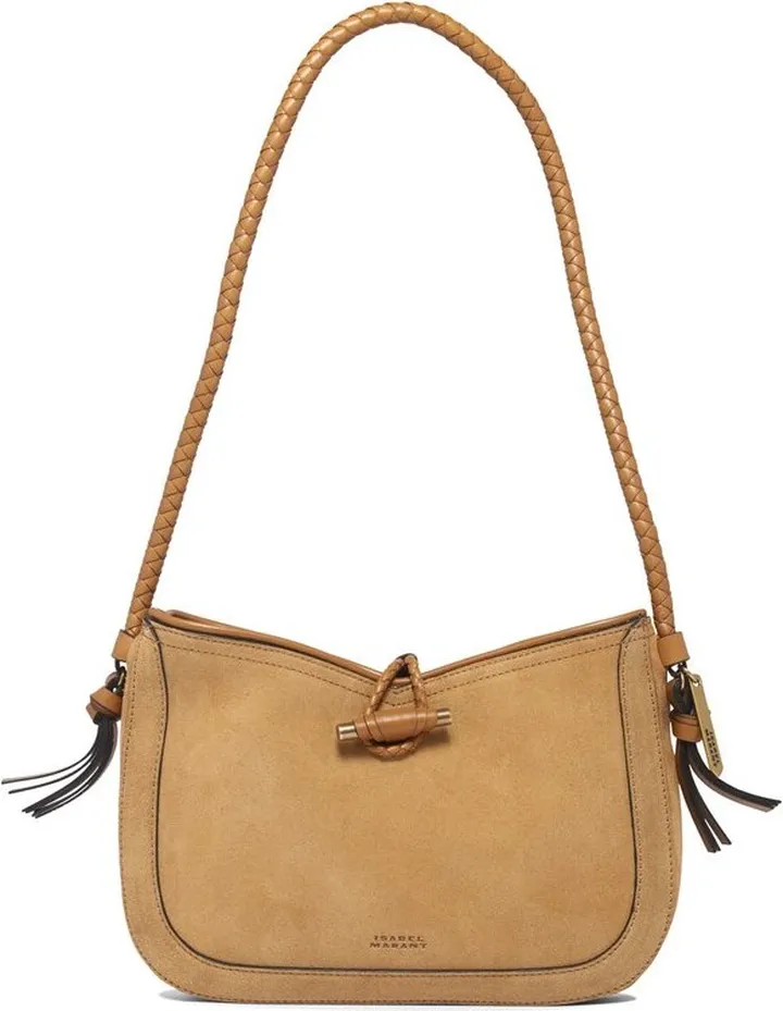 Isabel Marant Vigo Logo Detailed Shoulder Bag