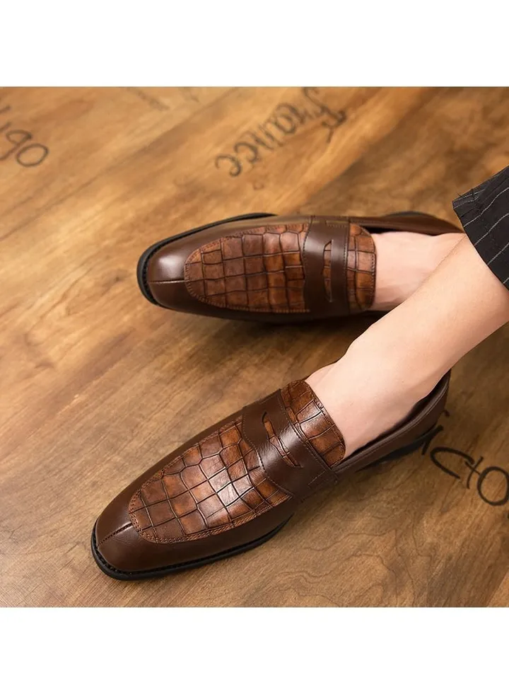 Men's Leather Shoes, Formal Shoes Tan