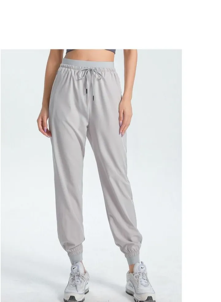Casual Sports Fitness Running Trousers White