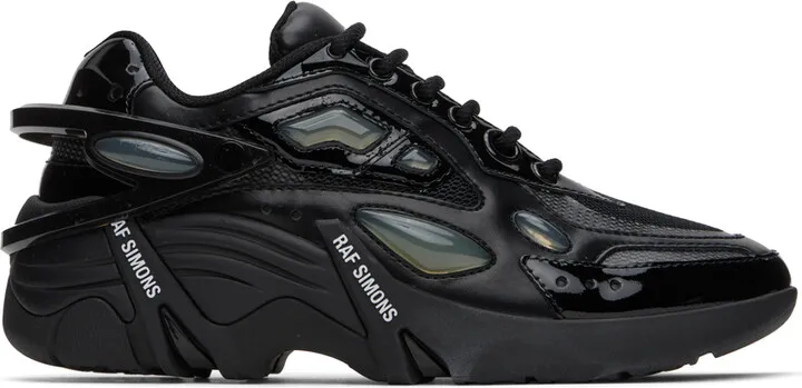 Raf Simons Black Cyclon-21 Sneakers