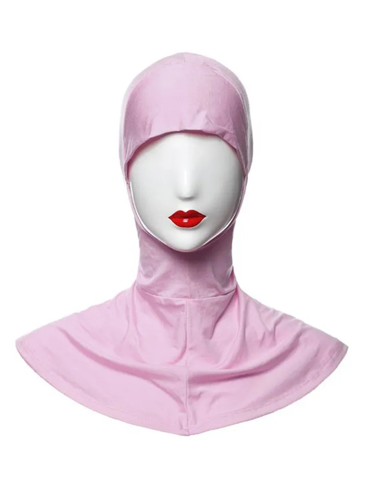 Close Chin Hijab Scarf Plum
