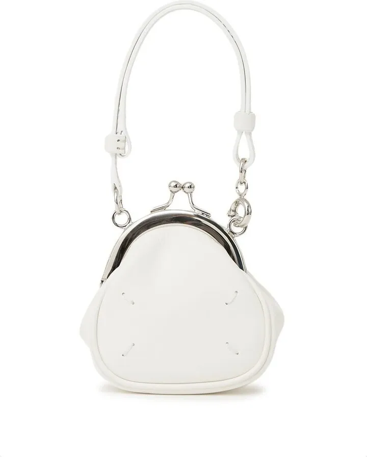 Faux-Leather Clutch Bag