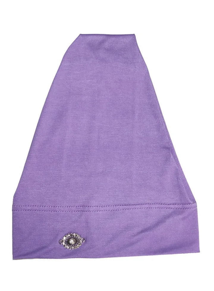 Inner Tube Hijab Purple