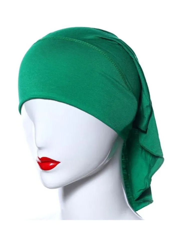 Inner Tube Hijab Green