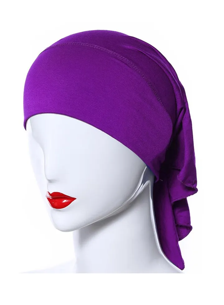 Inner Tube Hijab Purple
