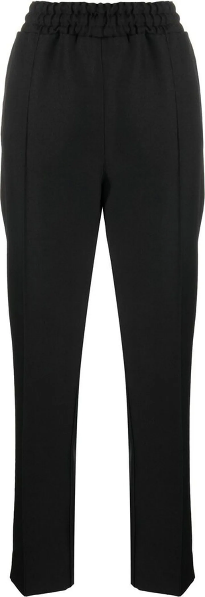 High-Rise Straight-Leg Trousers