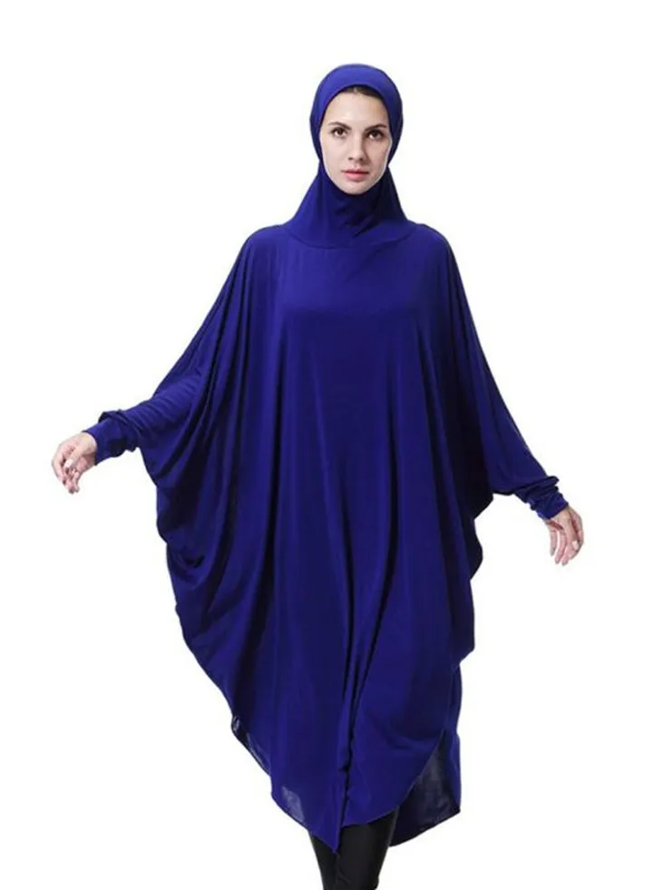 Thobe With Hijab Blue
