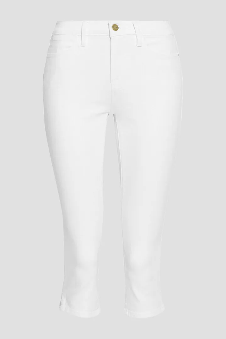 Le Pedal cropped high-rise skinny jeans