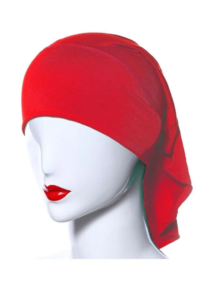 Inner Tube Hijab Red
