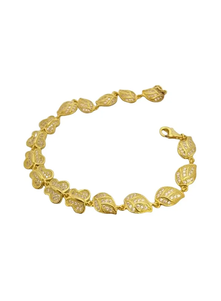 Pure 925 Sterling Silver Top Fashion Bracelet