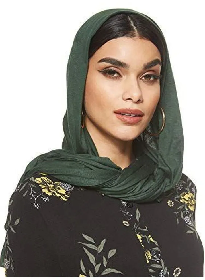 Jersey Stretch Hijab Green