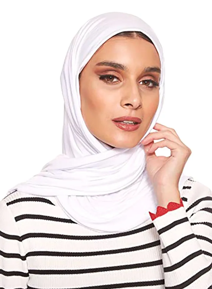 Stretch Shailah Hijab White