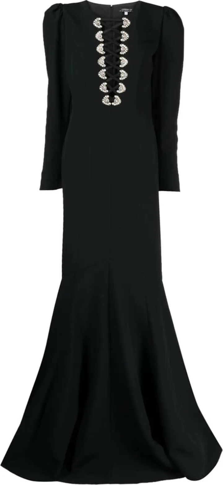 Lace-Up Dress