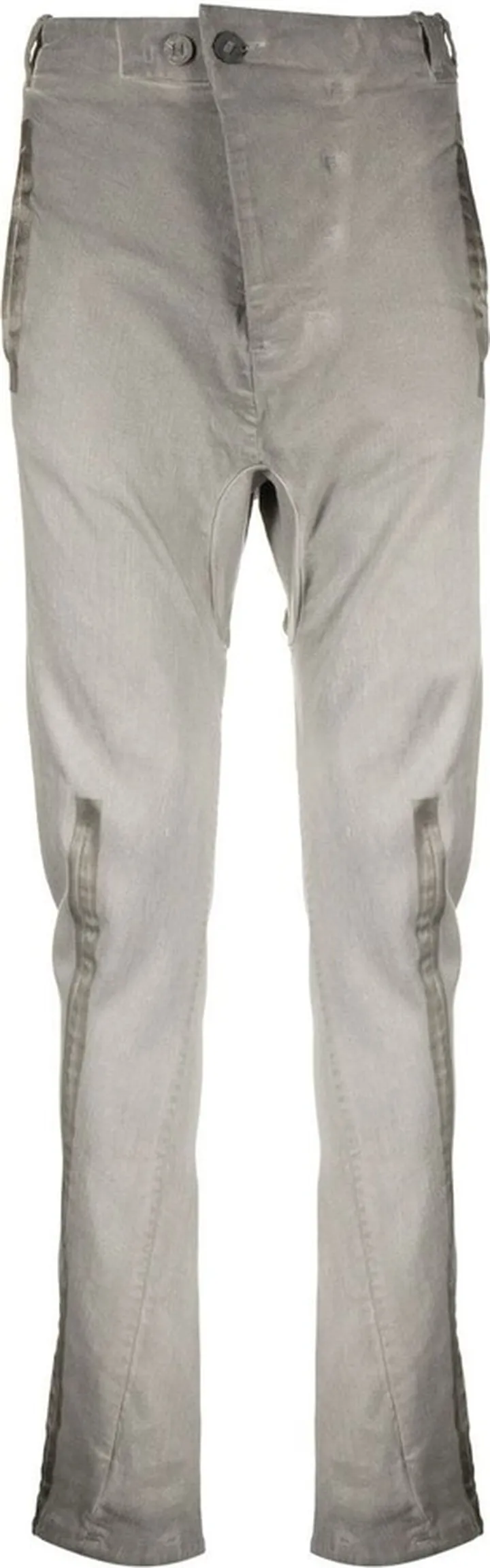 High-Waist Tapered Trousers