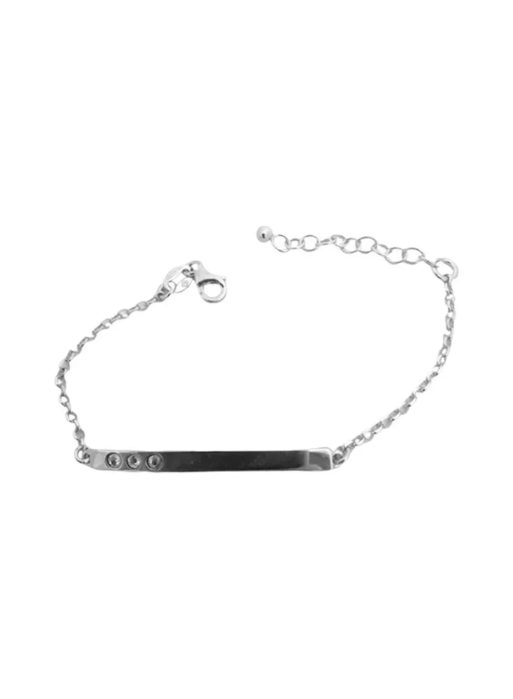 Pure 925 Sterling Silver Top Fashion Bracelet