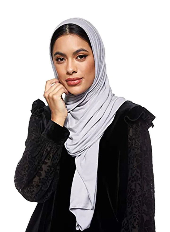 Stretch Shailah Hijab Silver