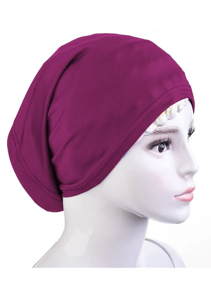 Islamic Underscarf Hijab Wine Red