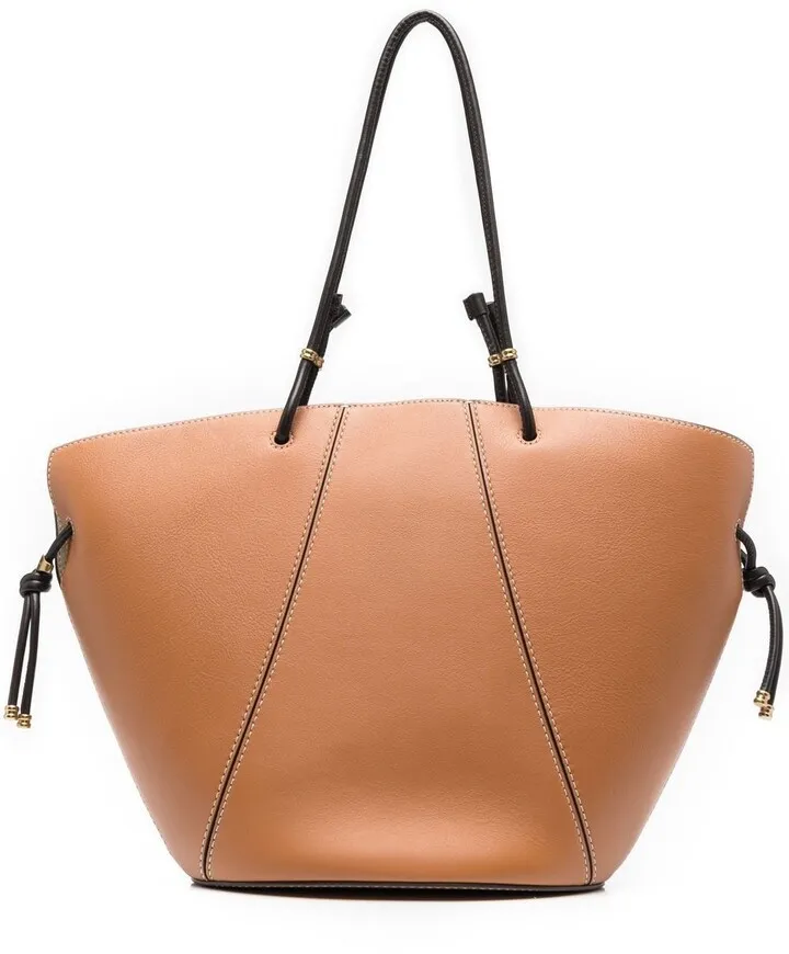 Perry leather tote bag
