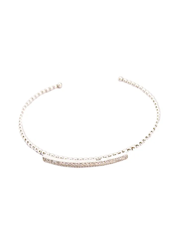 Pure 925 Sterling Silver Top Fashion Bangle