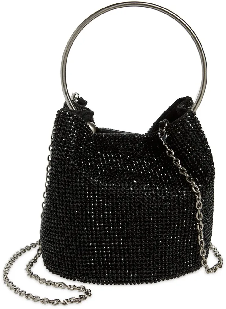 Mesh Bracelet Bucket Bag