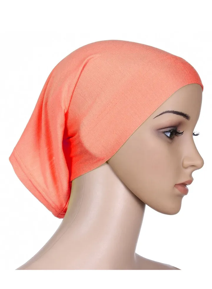 Islamic Underscarf Hijab Orange