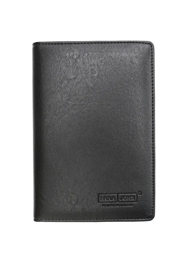 RFID Blocking Slim & Lightweight Genuine Leather Passport Holder Cover Case & Travel Wallet for Men And Women