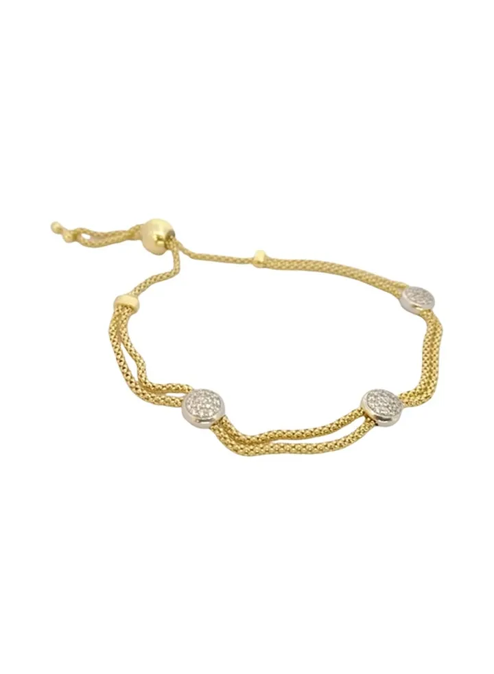 Pure 925 Sterling Silver Top Fashion Bracelet