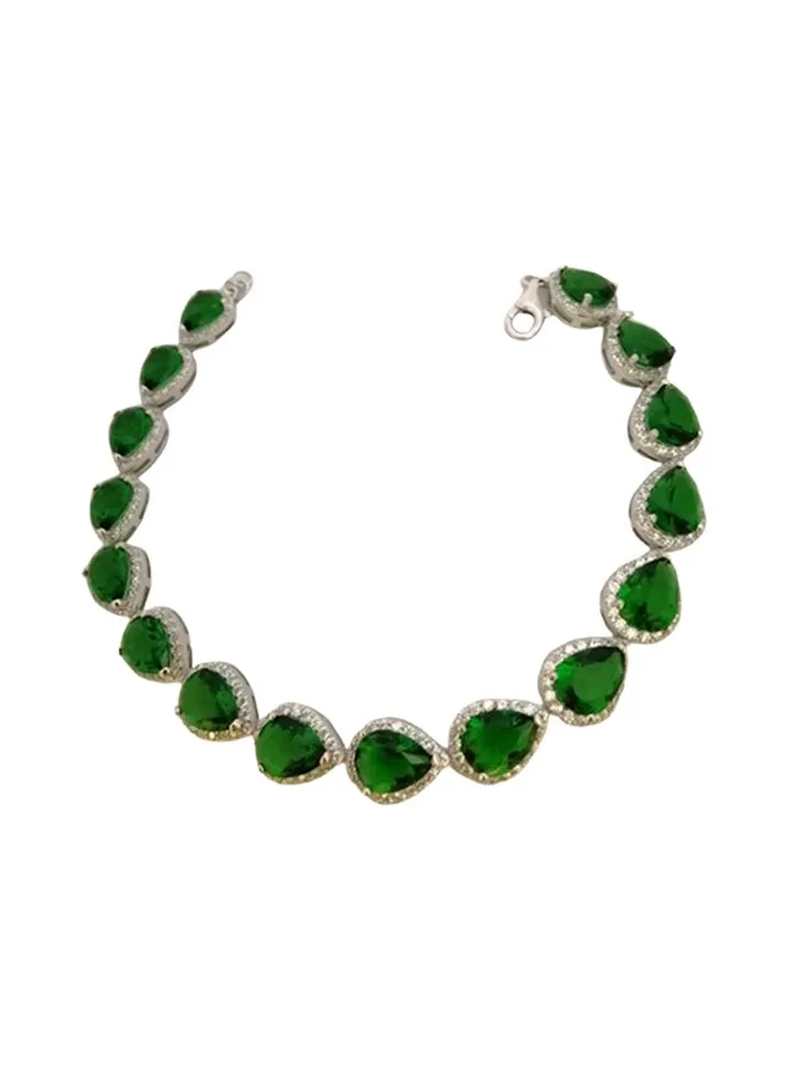 Pure 925 Sterling Silver Top Fashion Bracelet