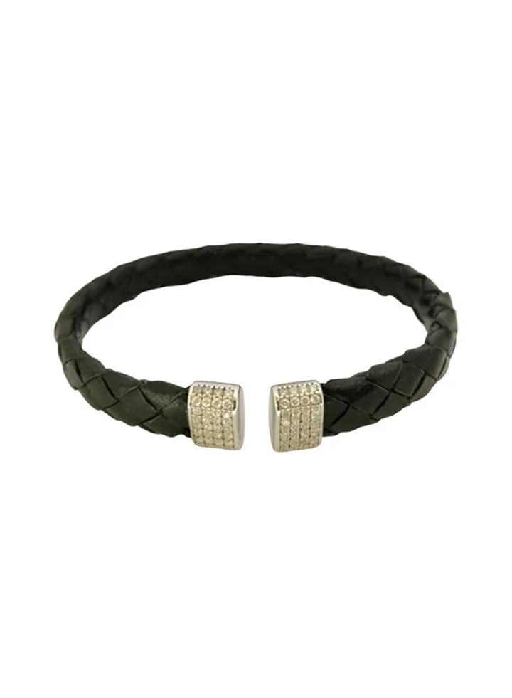 Pure 925 Sterling Silver Ladylike Top Fashion Bracelet